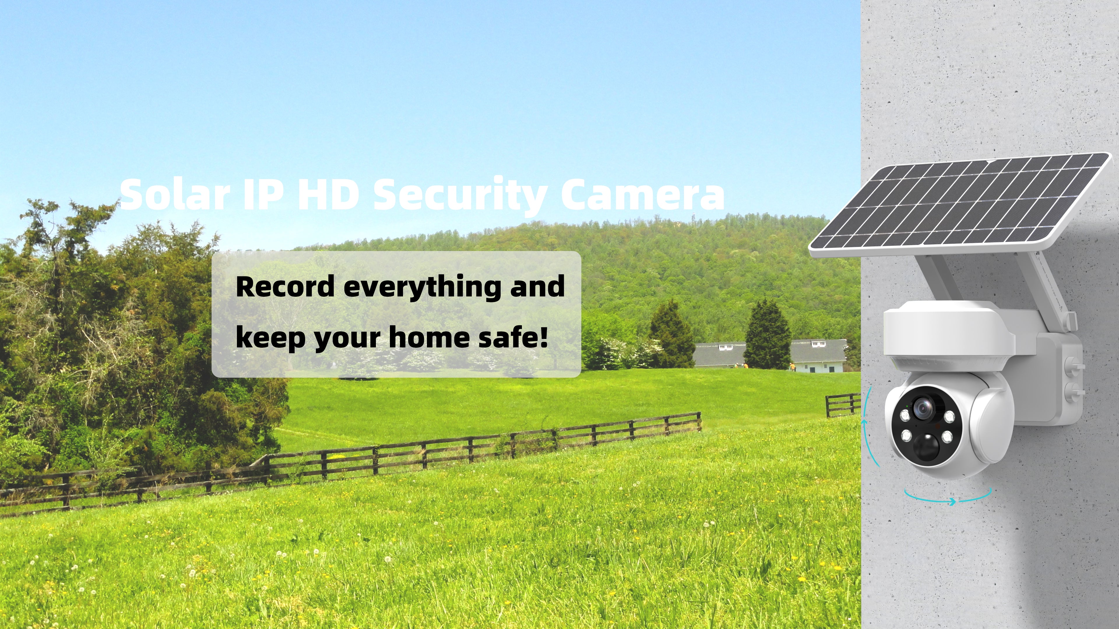 Solar IP HD Security Camera