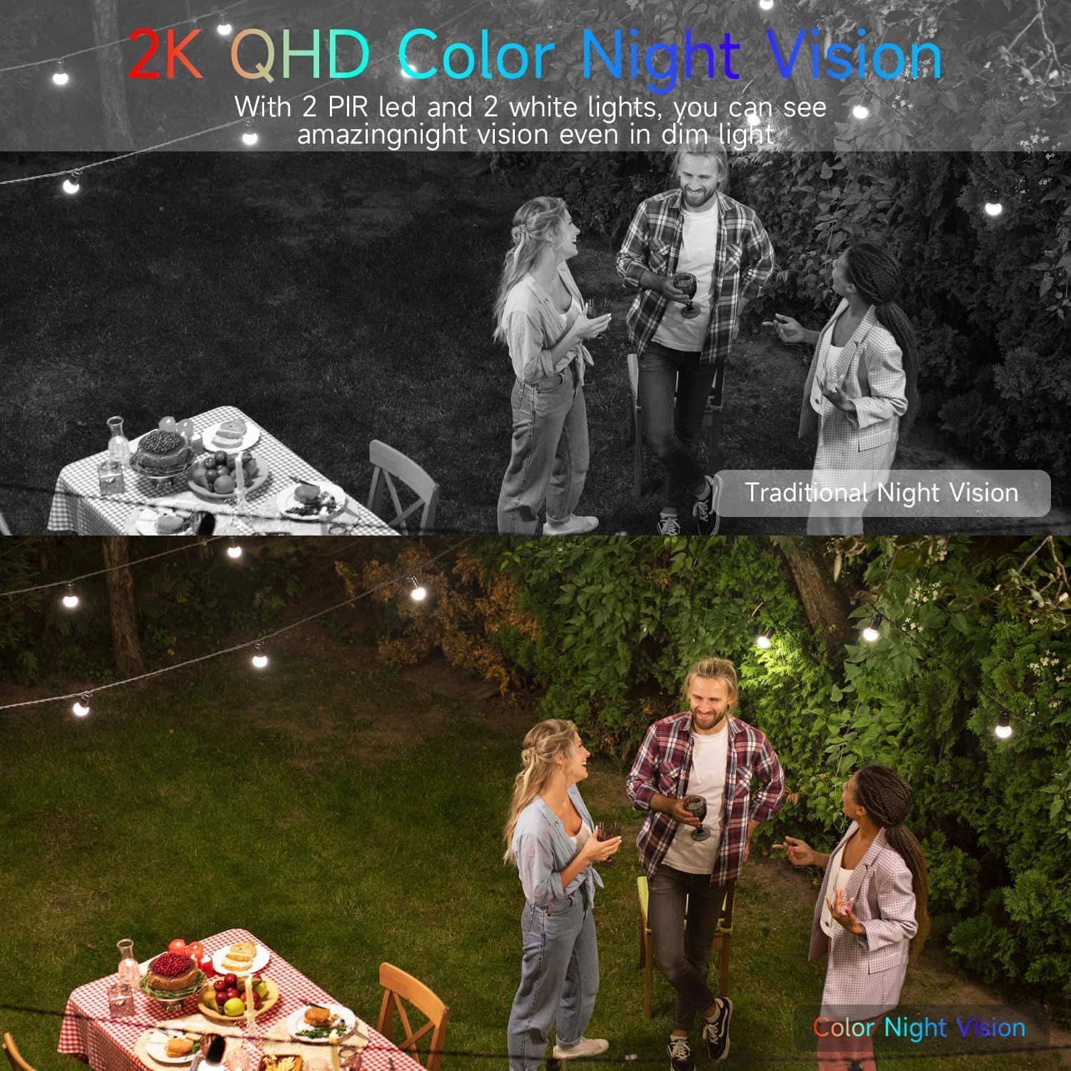 4MP Outdoor WIFI Battery Camera C364